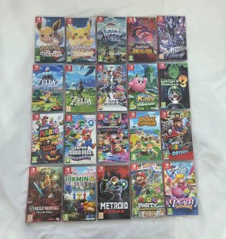 Juegos de Nintendo Switch a 35 euros cada uno