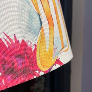 Lote 2 Pantallas Tela con estampado marino