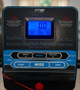Cinta de correr eléctrica plegable. Fitter RU 2BX