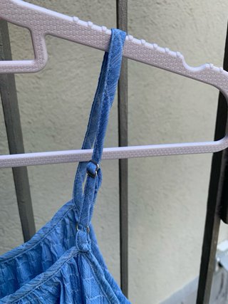 Camiseta de tirantes azul
