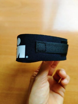PORTACHIP IRONMAN TOBILLO NEOPRENO NEGRO