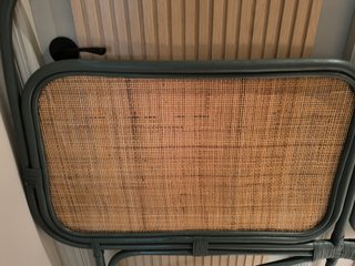 Cabecero Ratán y Madera