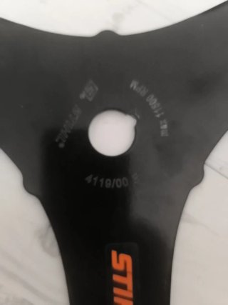Cuchilla Stihl 3 puntas