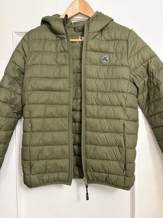 Plumífero Scotta Verde Niño Talla 13-14
