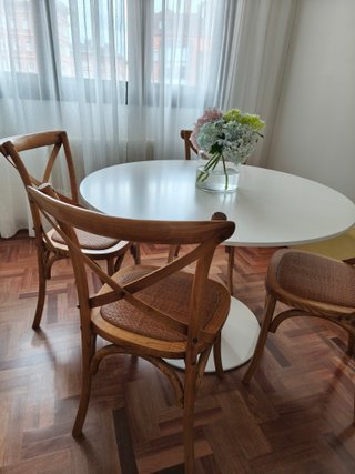 Sillas de madera de roble Aspa El Corte Ingles
