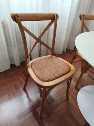 Sillas de madera de roble Aspa El Corte Ingles