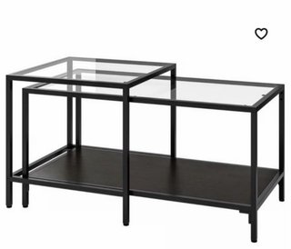 Mesa nido IKEA VITTSJÖ Negra