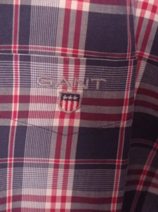 Camisa Gant cuadros Talla M