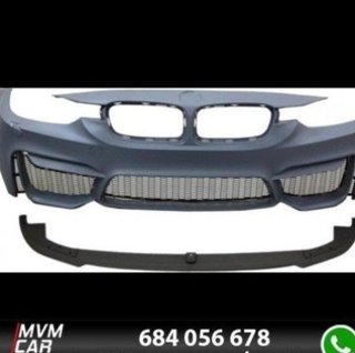 Paragolpes Delantero BMW F30-F31 Look M4 Lip Spoil