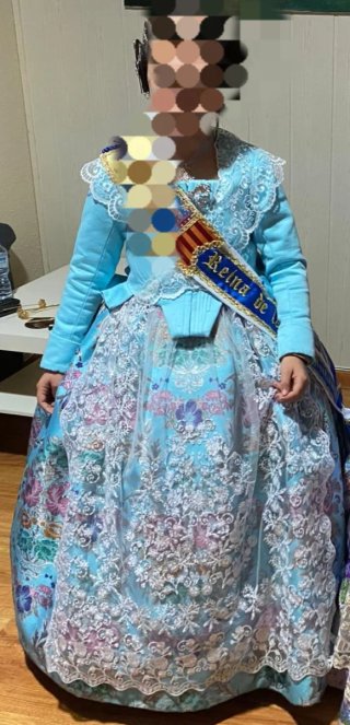 Traje Fallera Completo Talla Única
