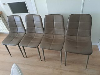 Juego de 4 sillas de comedor