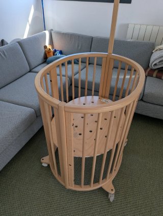Cuna Stokke Sleepi Mini + Colchón