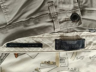 Pantalones cortos hombre beige