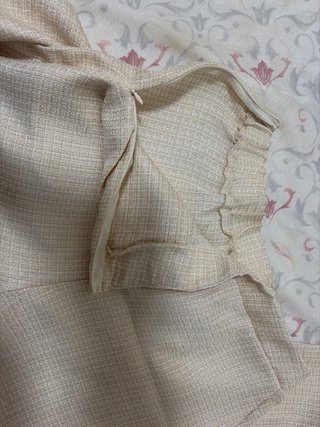 Conjunto dos piezas beige y negro