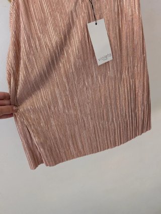 Conjunto falda Violeta Mango NUEVO - Talla L