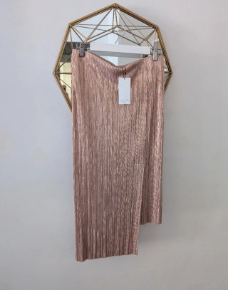 Conjunto falda Violeta Mango NUEVO - Talla L