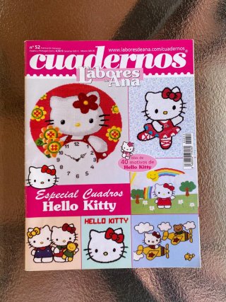 6 revistas de punto de cruz