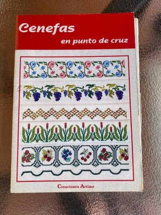 6 revistas de punto de cruz