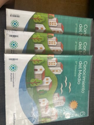 Libros completos de 6 de primaria Santillana