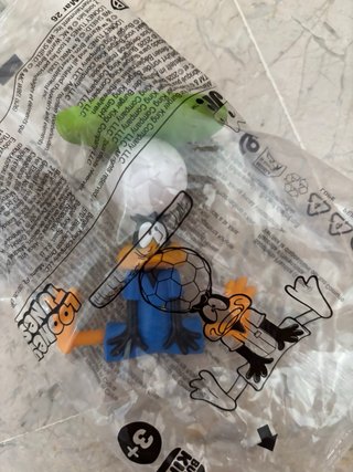 Juguete Burger King Pato Lucas Mundial