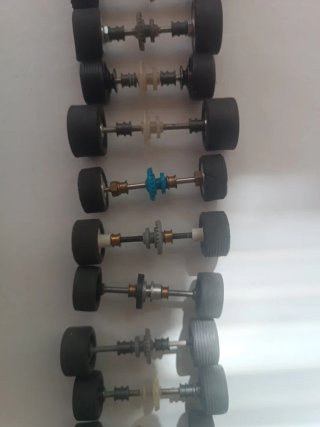 Scalextric Ruedas y Ejes
