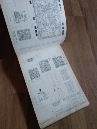 Libro schemi TV epoca