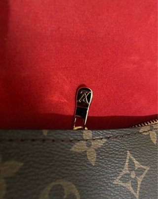 Bandolera Louis Vuitton Marrón y Rojo