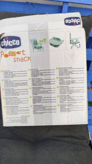 Trona portátil plegable Chicco