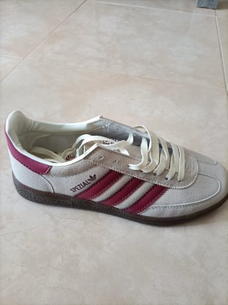 Adidas Handball Spezial Talla 40 Beige/Fucsia