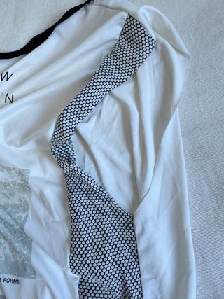 Camiseta Zara Talla L Estampada