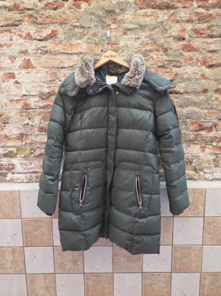 Chaqueta Esprit plumífera verde