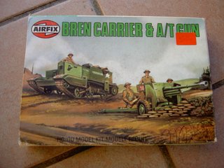 Airfix Bren Carrier & A/T Gun Kit
