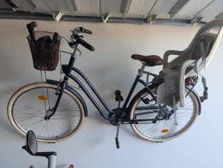 Bicicleta B'Twin Elops 520 com Cadeira