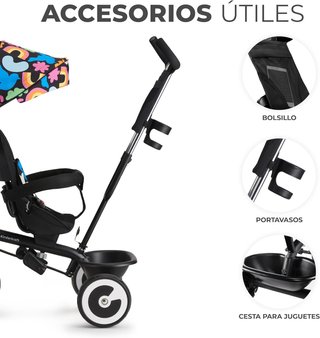 Triciclo Kinderkraft Aston Evolutivo