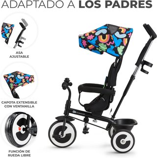 Triciclo Kinderkraft Aston Evolutivo