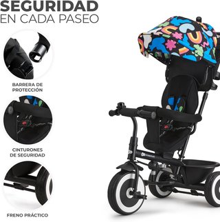 Triciclo Kinderkraft Aston Evolutivo