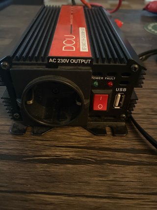 Inversor DC/AC DCU 300W Coche/Camión