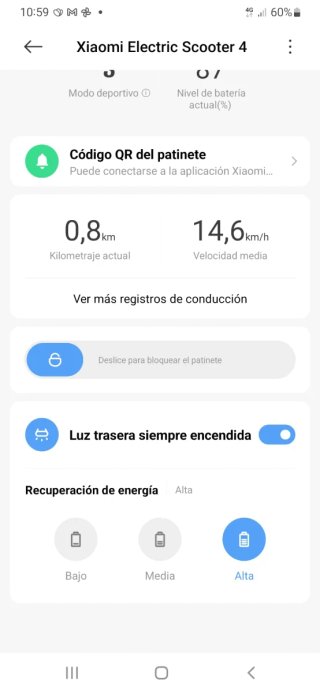 Patinete Eléctrico Xiaomi
