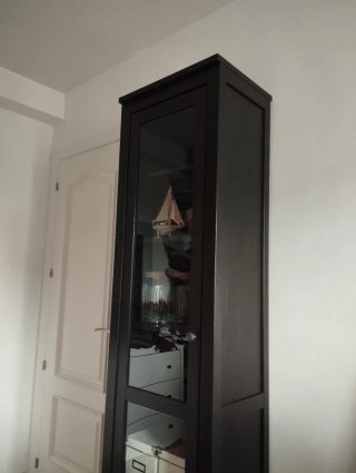 VITRINA MADERA ESTANTERÍA