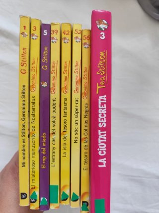 Lote libros Gerónimo Stilton