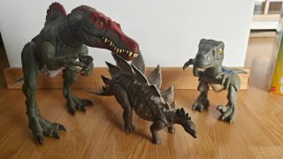 Set 3 dinosaurios Mattel