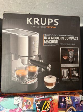 Cafetera Krups Virtuoso Nueva