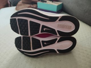 Deportivas Nike niña rosa y negro