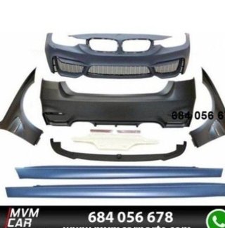 Kit  De Carrocería BMW F30 Look M4 Aletas