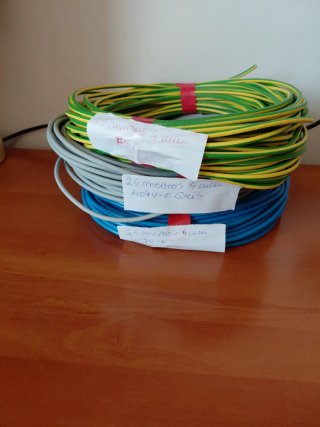 Cables Eléctricos H07V-K (2.5mm, 4mm)