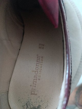 Francesine Bordeaux Vernice Donna