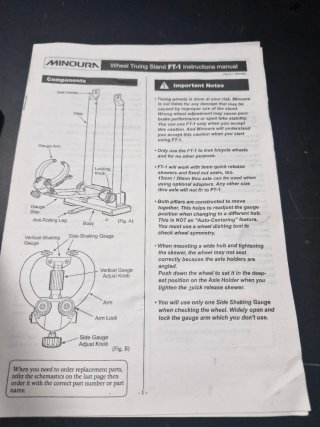Centrador de Ruedas 26 Como Nuevo