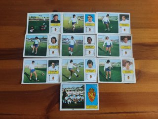 Cromos Real Zaragoza 73/74