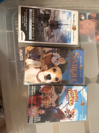 Lote VHS Clásicos y Familiares: Jumanji, Matilda