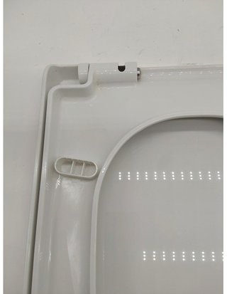 Himimi Tapa WC Universal - Asiento para Inodoro - Asiento de Inodoro en Forma de D - Tapas de Water Cierre Suave Lento - Bisagras Aj
